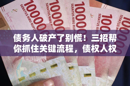 武汉债务人破产了别慌！三招帮你抓住关键流程，债权人权益不再缩水