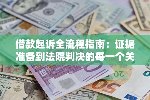 武汉借款起诉全流程指南：证据准备到法院判决的每一个关键步骤