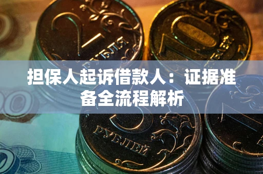 武汉担保人起诉借款人：证据准备全流程解析