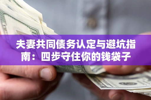 武汉夫妻共同债务认定与避坑指南：四步守住你的钱袋子