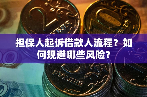 武汉担保人起诉借款人流程？如何规避哪些风险？